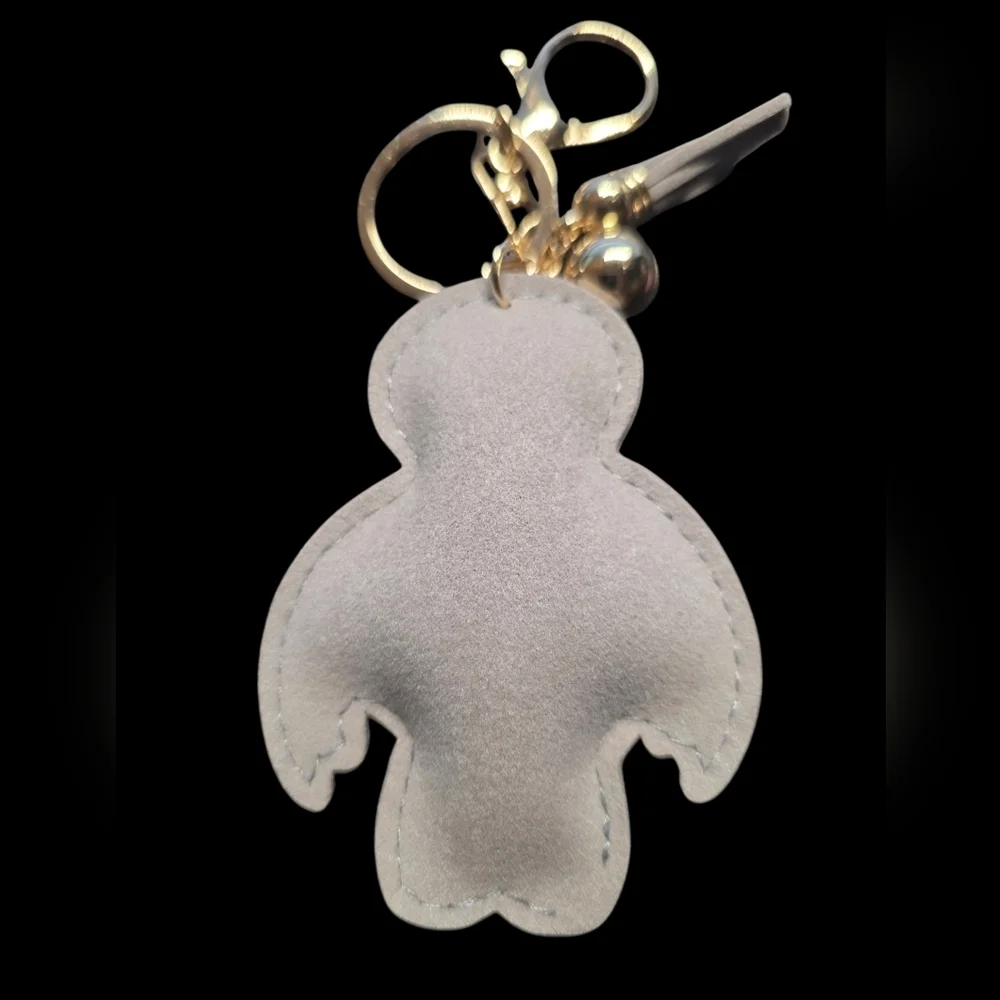 Baymax Rhinestone Bag Charm Keychain